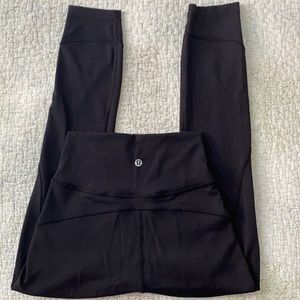 Black lululemon leggings size 2